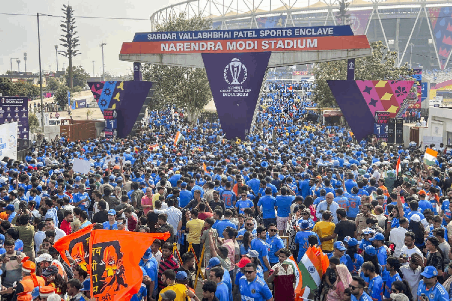 Narendra Modi Stadium, Ahmedabad.