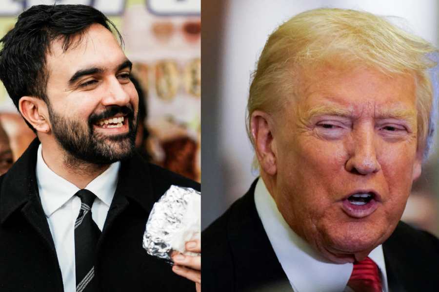 Zohran Mamdani and Donald Trump