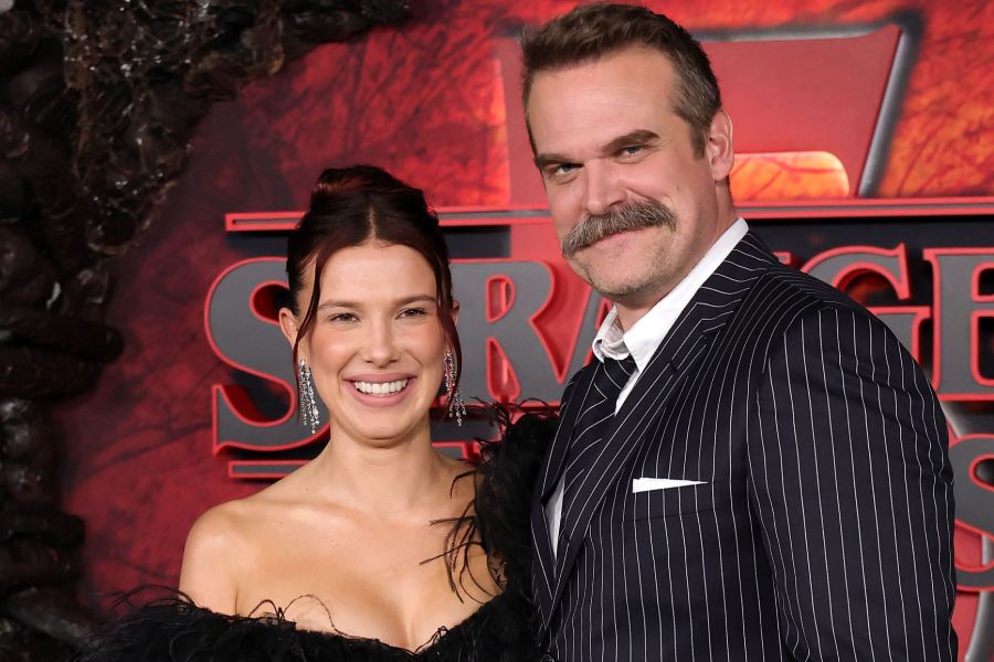 Millie Bobby Brown and David Harbour at the world premiere of \\\\\\\\\\\\\\\\\\\\\\\\\\\\\\\\\\\\\\\\\\\\\\\\\\\\\\\\\\\\\\\'Stranger Things\\\\\\\\\\\\\\\\\\\\\\\\\\\\\\\\\\\\\\\\\\\\\\\\\\\\\\\\\\\\\\\' Season 5