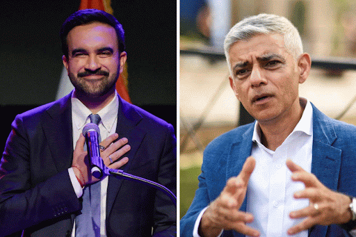 Zohran Mamdani and Sadiq Khan