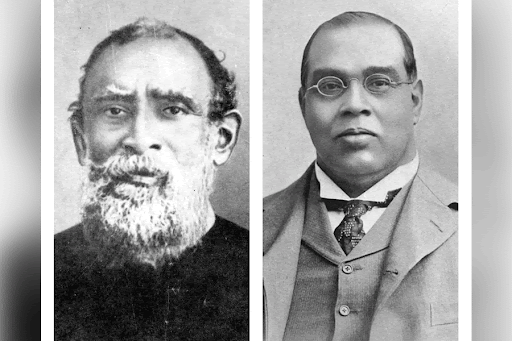 Surendranath Bannerjea and Romesh C. Dutt