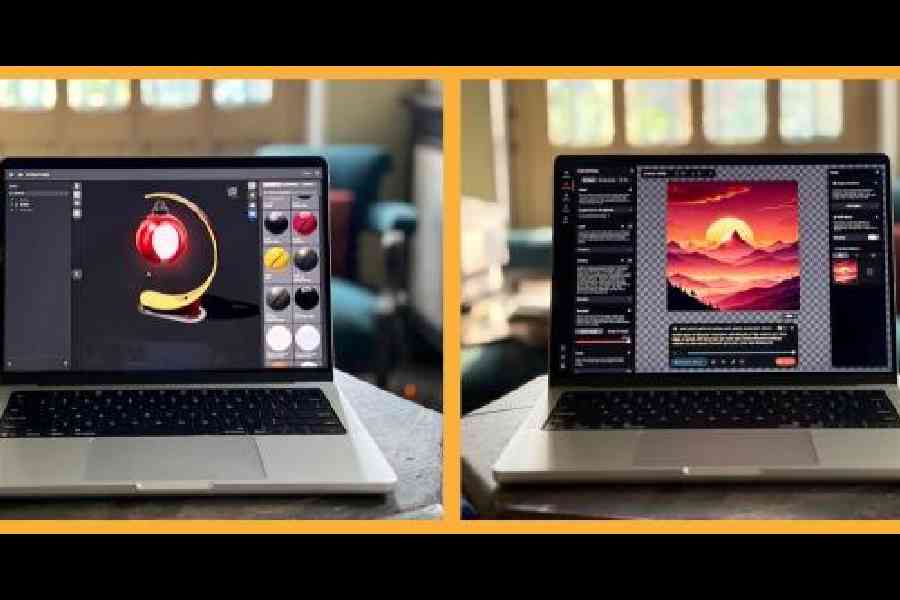Shapr3D's (left) physically-based rendering (PBR) allows instant visualisation of your 3D models with high-quality materials and lighting. And Draw Things: Offline AI Art is a resource-hungry image generator for which you can harness powerful AI models