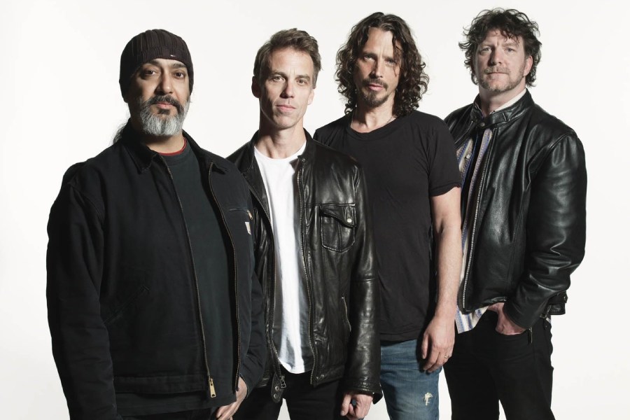 Soundgarden members Matt Cameron, Chris Cornell, Ben Shepherd and Kim Thayil
