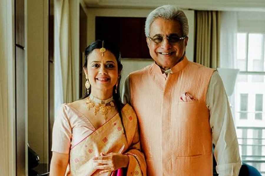 Mahua Moitra and Pinaki Misra