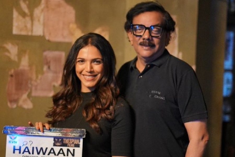 Shriya Pilgaonkar with Priyadarshan