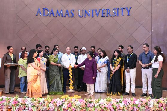 Lighting of the auspicious lamp.
