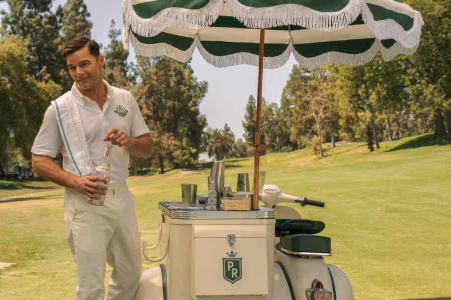 Ricky Martin in season one of Palm Royale.