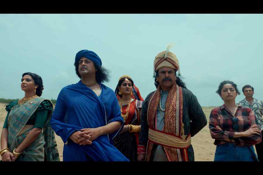 A moment from Lawho Gouranger Naam Rey