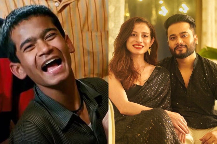 Rahul Kumar with wife Keziban Doğan