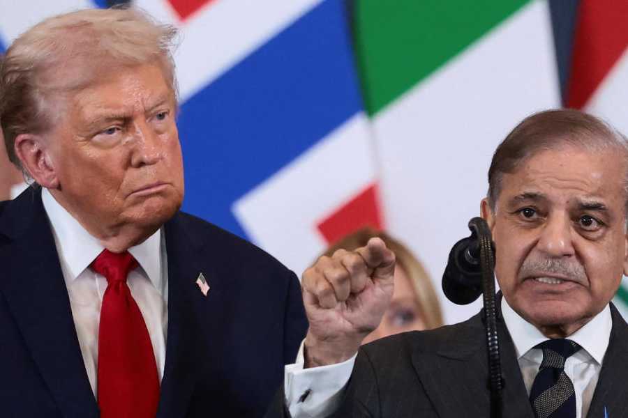 Donald Trump and Shehbaz Sharif