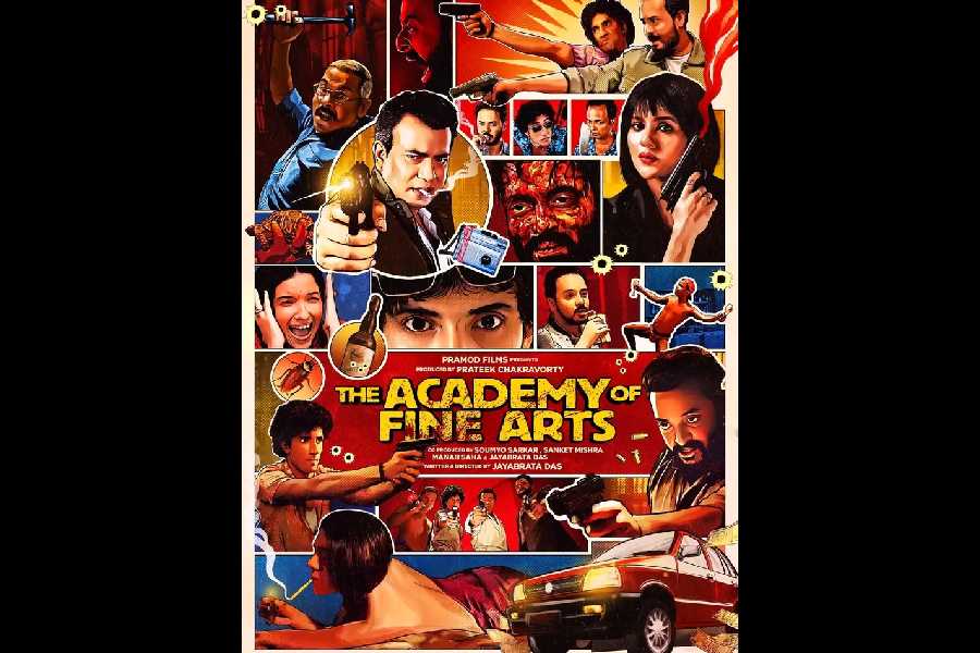The Academy of Fine Arts is directed by SRFTI student Joyabrata Das and his film school friends