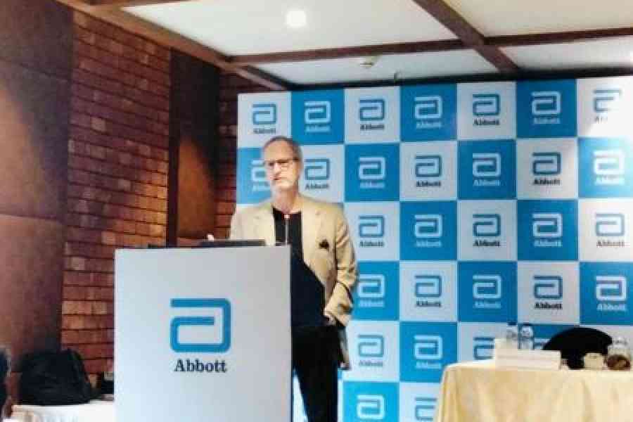 Jeffrey Mechanick speaks at the awareness meet on World Diabetes            Day on Friday