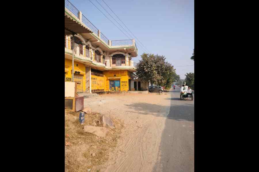 Muzzamil Ganai’s rented house in Dhauj village of Haryana