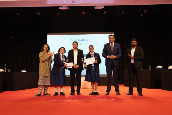 St. Joan’s School won the start-up contest, emerging narrowly ahead of St. Xavier’s Collegiate School.