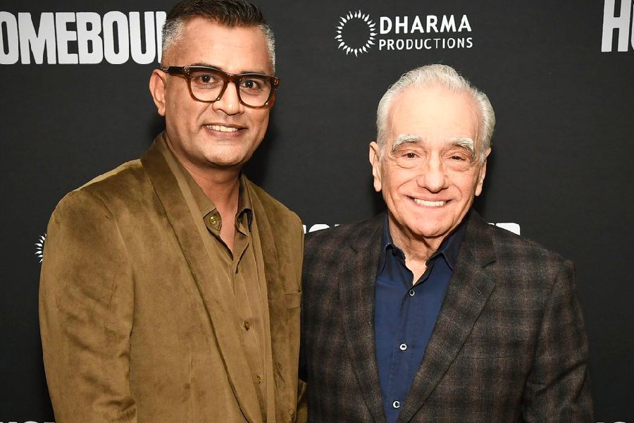 Neeraj Ghaywan (left), Martin Scorsese (right)