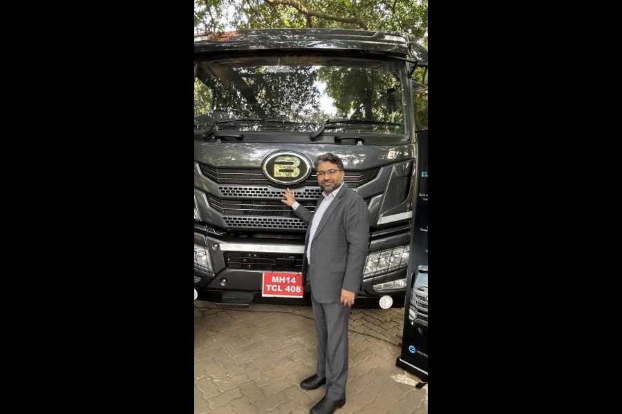 Anand Mimani, CEO - EV and new energy business, Blue Energy Motors, in Calcutta