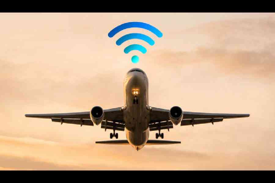 Starlink satellites operate in a low Earth orbit (LEO) at an altitude of about 550km to provide global Internet service with low latency.Pictures: Mathures Paul