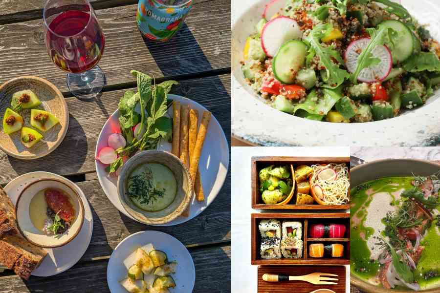 Different types of lip-smacking vegan dishes