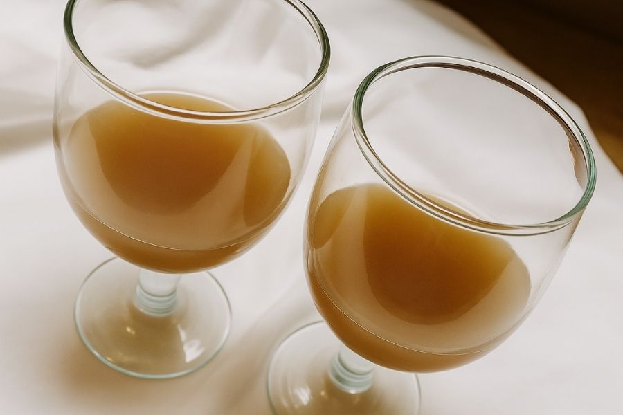 Ginger wine made by Rita Ambett, a former teacher at Calcutta Girls High School