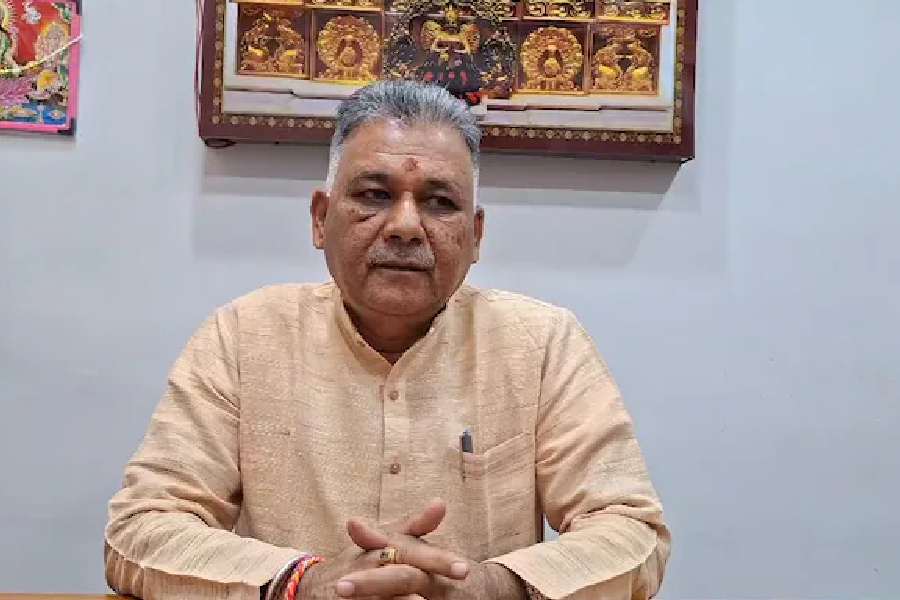 Madhya Pradesh higher education minister Inder Singh Parmar