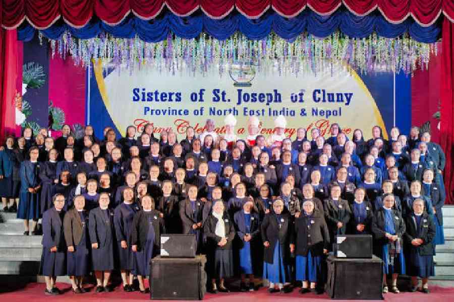 The Sisters of St Joseph of Cluny, Province of North East India and Nepal, inaugurate the opening ceremony of their centennial celebrations (1926–2026) with a solemn gathering at St Joseph’s Convent, Kalimpong
