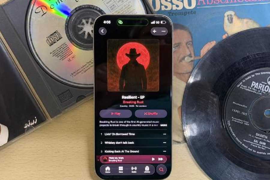 Breaking Rust, an AI-generated musician, is making waves with the EP Resilient.