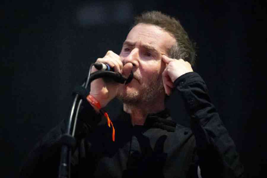 Robert Del Naja performs for Massive Attack at Clifton Downs in 2024. Picture: Getty Images