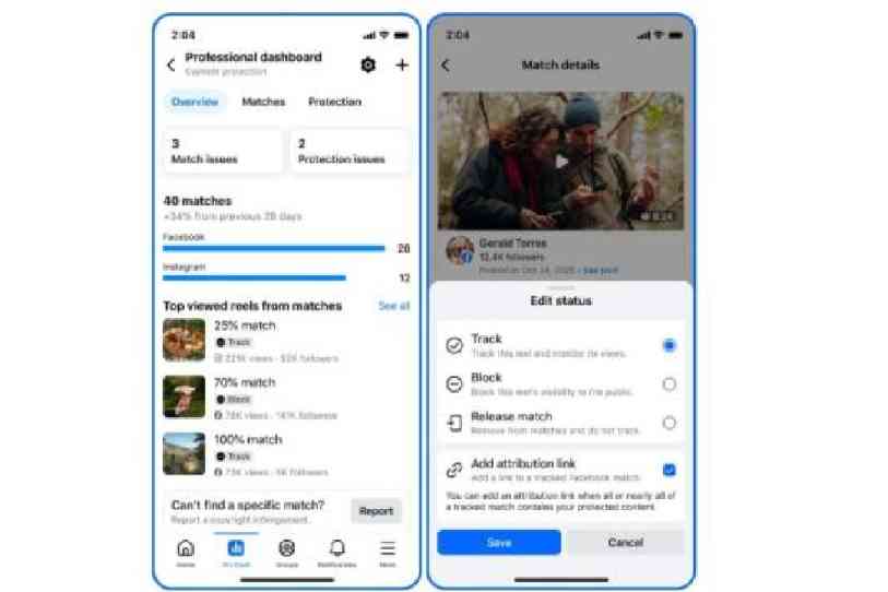 With Meta content protection, every original Reel that you post to Facebook will get automatically protected.  Picture: Meta