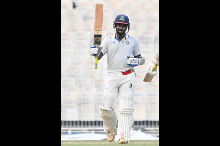 Sumanta Gupta during Bengal’s ongoing Ranji Trophy campaign