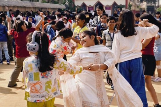 The programme featured songs, dances and skits that filled the campus with laughter. Teachers’ performances were met with cheers and applause from students. The event concluded with sweet treats, leaving behind cherished memories of warmth and affection.