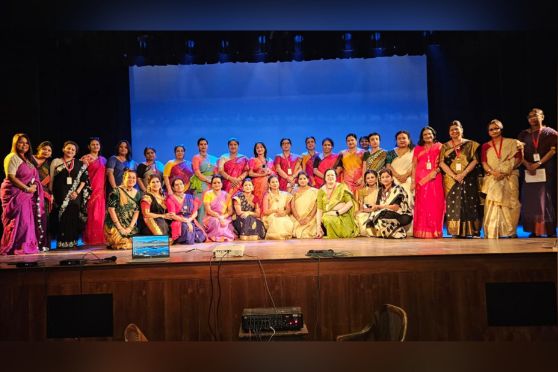 Students enjoyed seeing their teachers take on creative roles on stage, a refreshing change from their classroom personas. The event ended with the distribution of chocolate-free food packets, and students left with broad smiles and joyful memories.