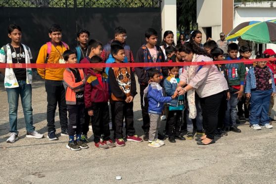 Julien Day School, Howrah, brought back its much-loved annual carnival ‘Fiesta’ for Children’s Day 2025, turning the campus into a vibrant hub of fun, food, music, and festive cheer. Staying true to its culture of compassion, the school invited children from Badami Devi Shishu Kalyan Kendra as special guests to inaugurate the event. They enjoyed a warm welcome, delightful performances, games and gift bags packed with goodies—leaving with beaming smiles and fond memories.