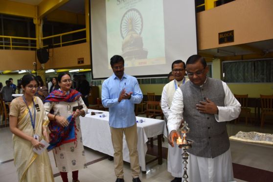 Glimpses from the lighting of the lamp ceremony.