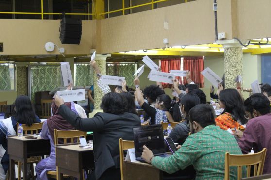 Delegates showcased sharp newsroom perspectives, dissecting past incidents, border dynamics, and foreign policy nuances.