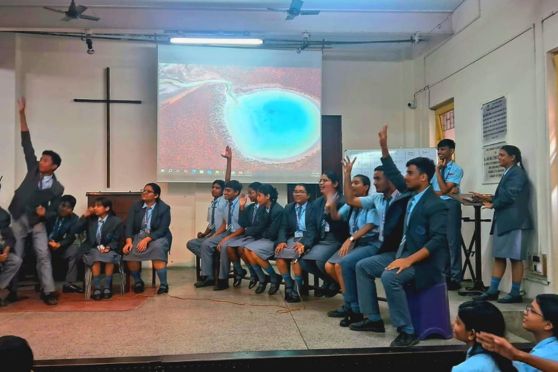 For senior school students, the highlight was a lively Antakshari competition featuring clever musical rounds that tested speed, memory, and creativity. The event sparked camaraderie and excitement as teams battled it out with spontaneous song responses. The day wrapped up with the distribution of sweets, snacks, and thoughtful gifts for every student, reinforcing the school’s philosophy of cherishing every “bud of the garden.” The celebration left students with a sense of warmth, belonging, and joy—perfectly capturing the spirit of Children’s Day.