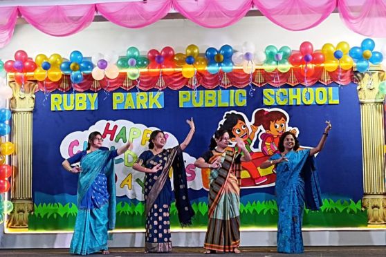 Ruby Park Public School celebrated Children’s Day with the belief that children are “the hands by which we take hold of Heaven.” The day opened with a heartfelt address encouraging students to work towards becoming responsible citizens. Teachers curated an enchanting line-up of performances ranging from a magical show to musical presentations and energetic dance numbers.