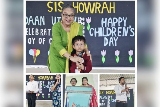 Principal Ms. Sanjeeda Asghar addressed the children warmly, comparing them to blossoms spreading fragrance. She also reminded them of the legacy of Pandit Jawaharlal Nehru, urging them to draw inspiration from his life and ideals on this special occasion.