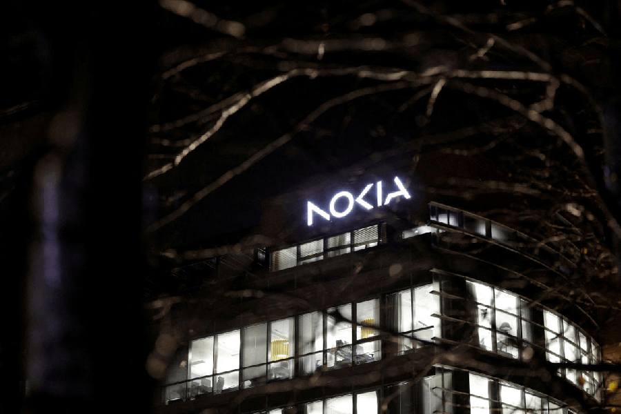 File photo: Finnish technology and telecommunication company Nokia's headquarters in Espoo, Finland, October 28, 2025.