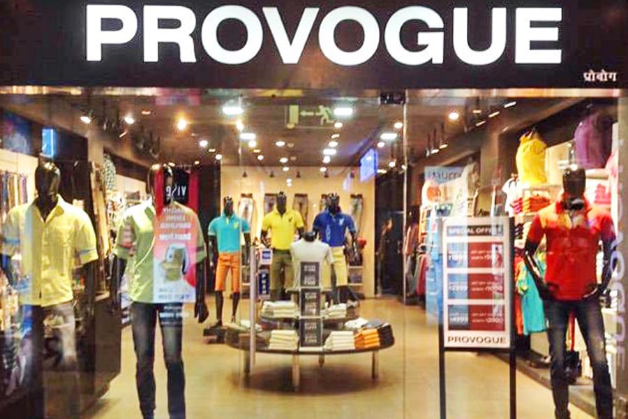 Provogue India Ltd, based in Mumbai, manufactures and sells a wide range of products, including men's and women's apparel, accessories and luggage.