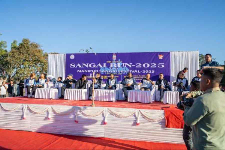 The Sangai Run 2025 held on November 18 as a curtain raiser to the main event