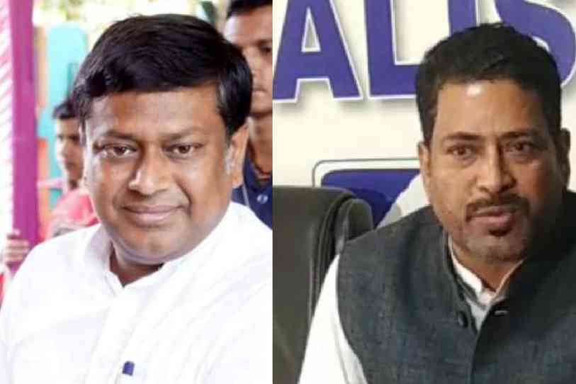 Sukanta Majumdar, Siliguri BJP MLA Shankar Ghosh. File picture