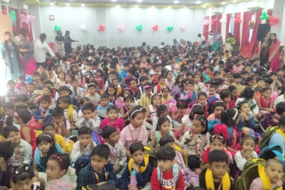 Kalyani Public School, Barasat, celebrated Children’s Day with enthusiasm and heartfelt affection. The event was anchored impressively by two student hosts who added charm to the programme. 