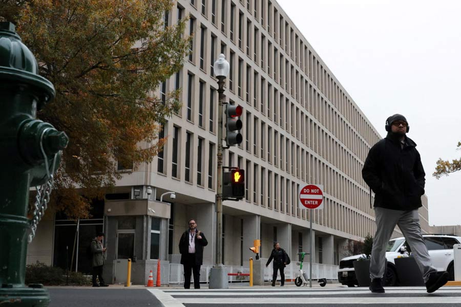 The U.S. Department of Education headquarters as U.S. President Donald Trump's administration is taking steps to dismantle the department, in Washington, D.C., U.S., November 20, 2025.