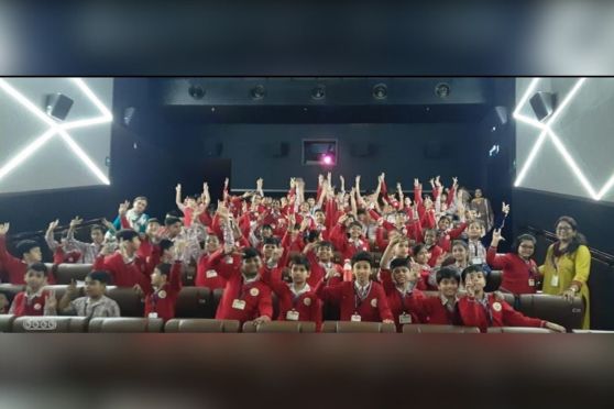 Birla Bharati School marked Children’s Day 2025 with a joyful and memorable movie outing for students of Classes 3 to 5 on 13th November. The young learners visited Cinepolis Lake Mall to watch the eagerly anticipated film Mufasa: The Lion King. Bursting with excitement, students settled into their seats with popcorn and refreshing drinks, fully immersed in the film’s breathtaking visuals, captivating music and heartwarming storyline that celebrated themes of courage, love and leadership.