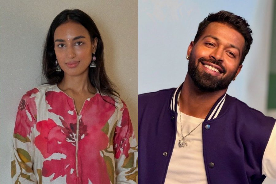 Mahieka Sharma and Hardik Pandya