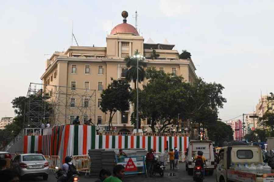The CESC Victoria House office in central Calcutta