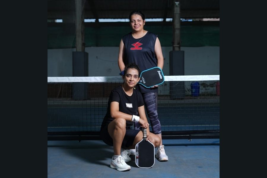 Aastha and Nisha both felt a similar rush when on the court, which led them to start Dink Queenz
