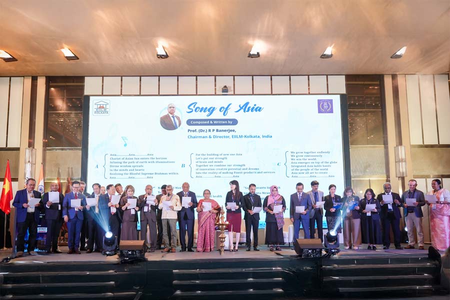 Dignitaries from diverse roots unite for a shared future — ‘Song of Asia’ by Prof. (Dr.) R.P. Banerjee echoes the spirit of togetherness