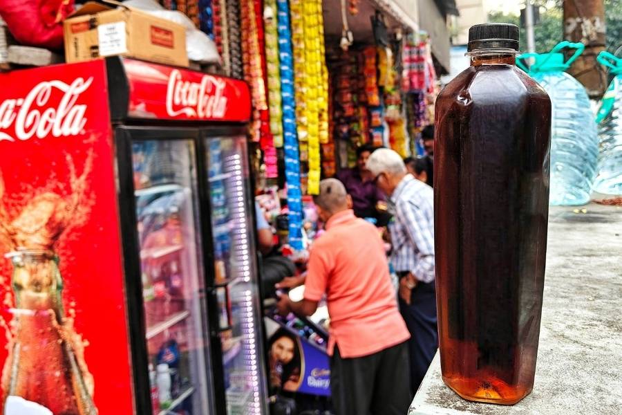 Black alkaline water has officially entered Kolkata