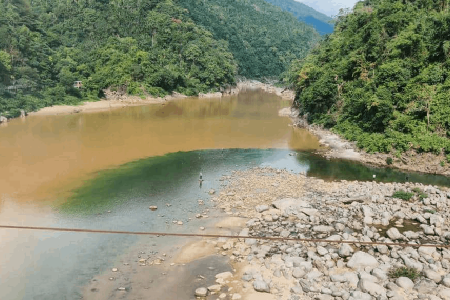 Umngot River in Meghalaya